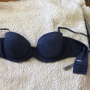 Aerie Strapless Lace Bra